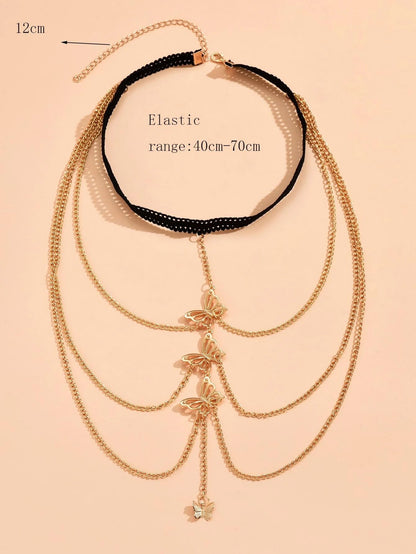 Butterfly Thigh Chain