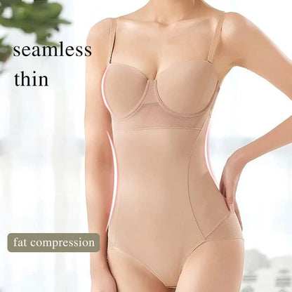 Full Body Slimming Padded Cup Body Shaper