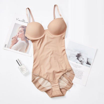 Full Body Slimming Padded Cup Body Shaper