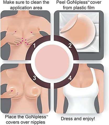 Invisible Braless Nipple Covers