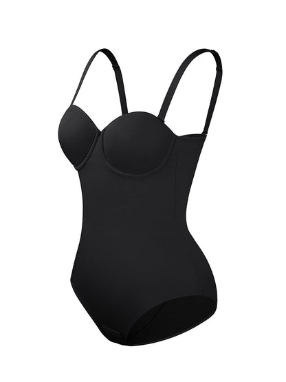 Tummy Control Cup Bra Thong Fajas Bodysuit