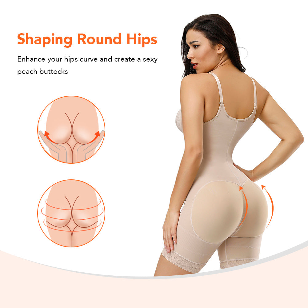 Tummy Control Butt Lifting Full Body Shaper
