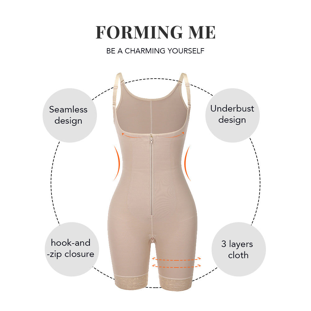 Tummy Control Butt Lifting Full Body Shaper