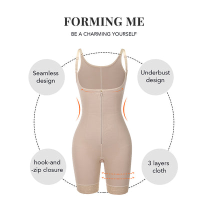 Tummy Control Butt Lifting Full Body Shaper