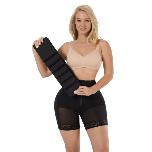 Waist Wrap Shorts Butt Lifter – Tummy Control & Slimming Waist Trainer